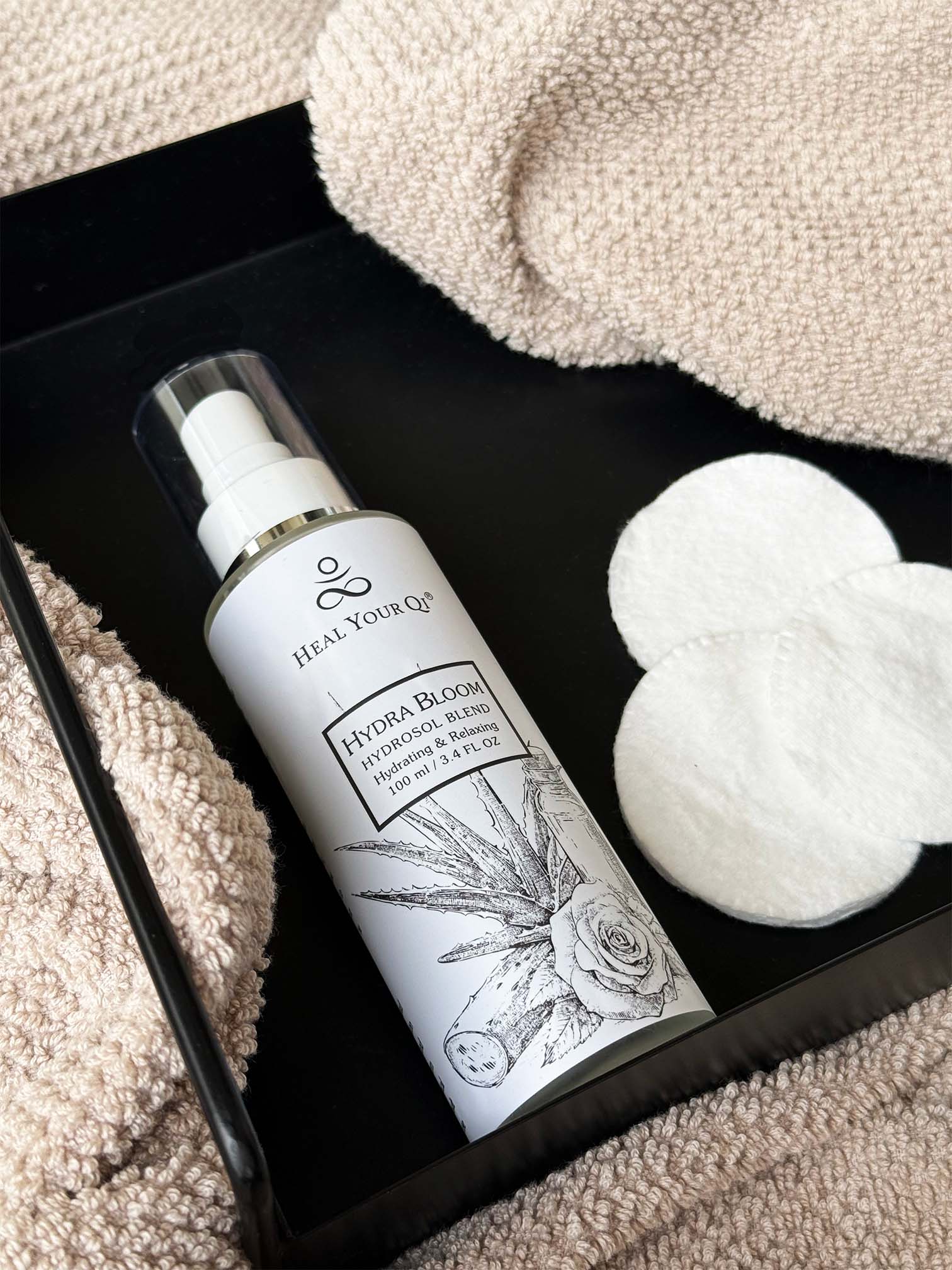 Hydra Bloom Face Mist 100 ml | Plumping & Refreshing Rose, Aloe & Cucumber